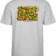 T-Shirt Powell Peralta Rat Bones Graffiti Sport Gray