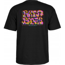 T-Shirt Powell Peralta Rat Bones Graffiti Black