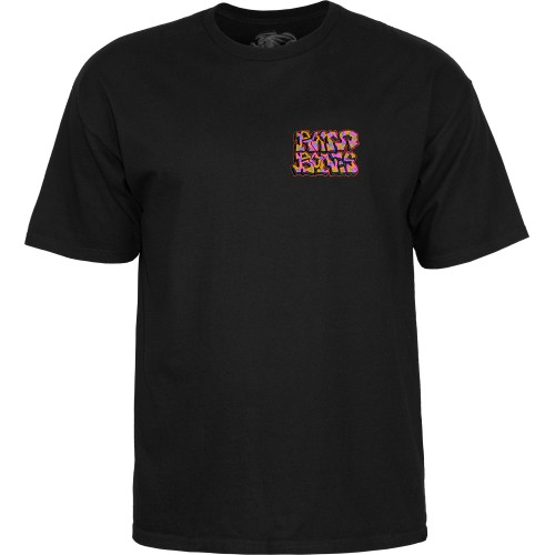 T-Shirt Powell Peralta Rat Bones Graffiti Black