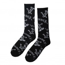 Ponožky Thrasher Gonz Logo Black