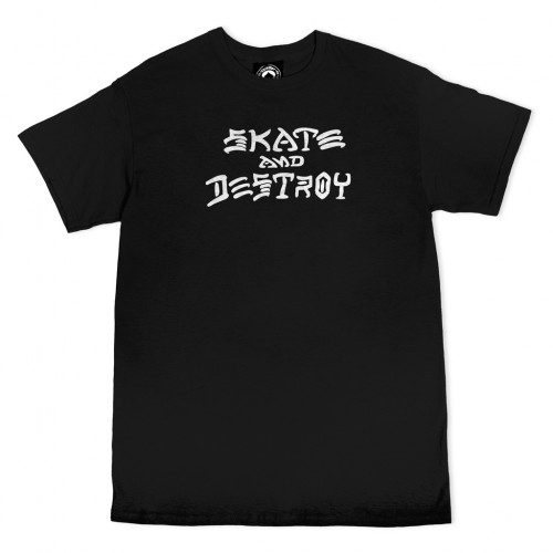 Triko Thrasher Skate and Destroy black