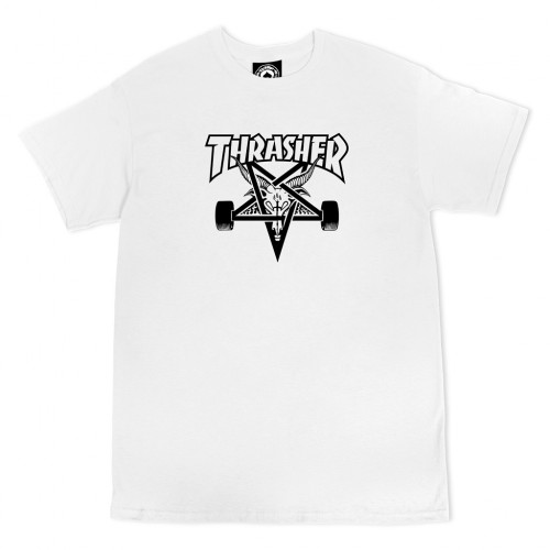 Triko Thrasher Skategoat White