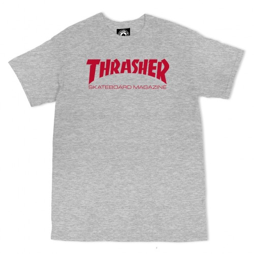 T-Shirt Thrasher Skate Mag Grey