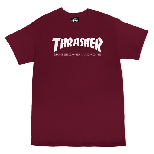 Triko Thrasher Skate Mag Maroon