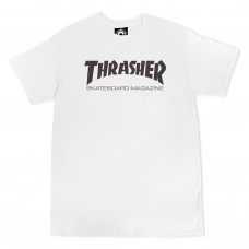 Triko Thrasher Skate Mag White