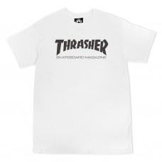 T-Shirt Thrasher Skate Mag White