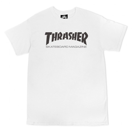 Triko Thrasher Skate Mag White