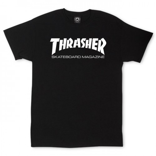 Triko Thrasher Skate Mag Black