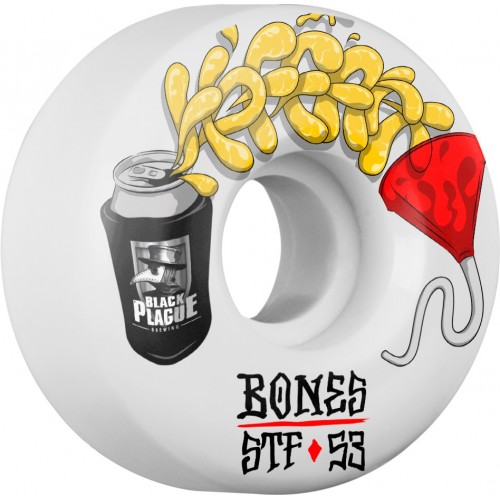 BONES WHEELS STF Pro Hoffart Beer Bong Skateboard Wheel V2 53mm 103A 4pk