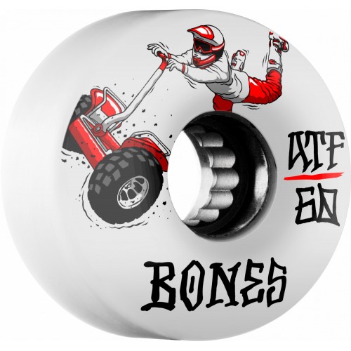 BONES ATF SEG Cross 60x37 Skateboard Wheel 80a 4pk