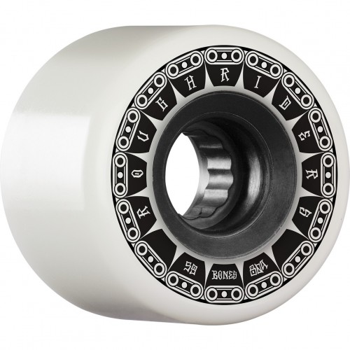 BONES WHEELS Rough Riders Tank White 56mm ATF 4pk