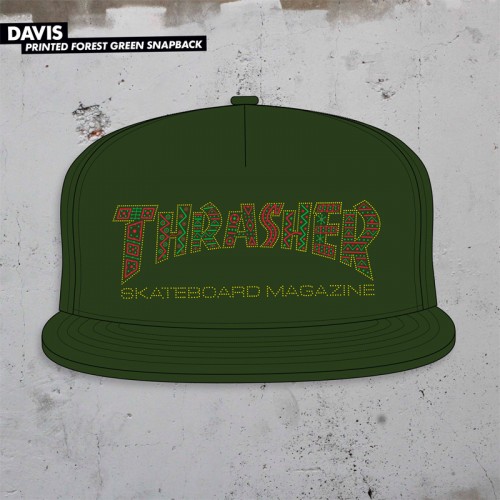 Kšiltovka Thrasher BTS 2018 Davis Forest Green