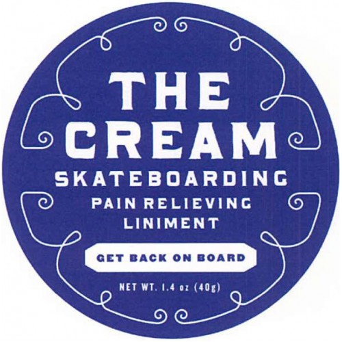 The Cream Skateboarding - krém na zmírnění bolesti 40g