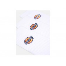 Dickies Valley Grove Embroidered Sock bílé