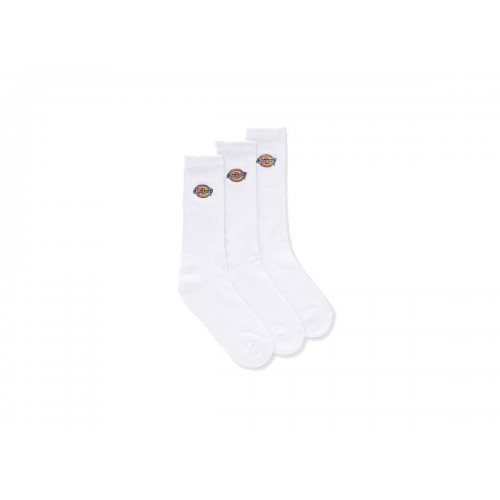 Dickies Valley Grove Embroidered Sock bílé