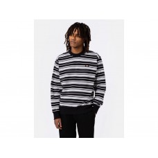 Dickies Westover Stripe Sweatshirt černá / bílá
