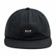 HUF Ess Unstructured Box Snapback černá