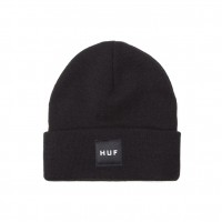 HUF Essentials Box Logo Beanie černý