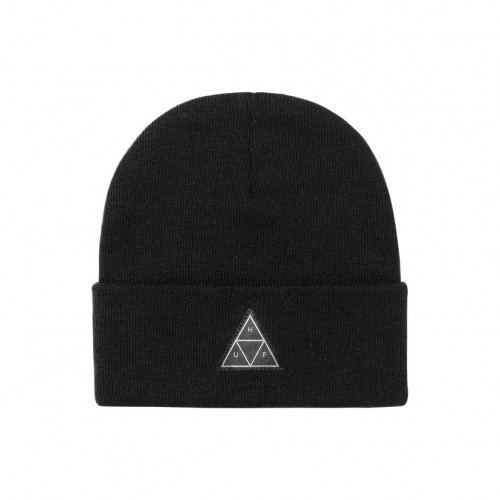 HUF Essentials TT Cuff Beanie černý