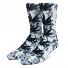 HUF Digtial Plantlife Sock bílé