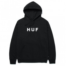 HUF Essentials OG Logo Hoodie černá