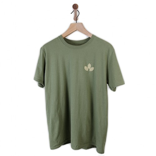 Triko Habitat LINES LOGO TEE Green