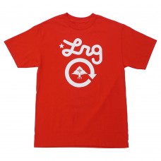 LRG Cycle Logo Tee red