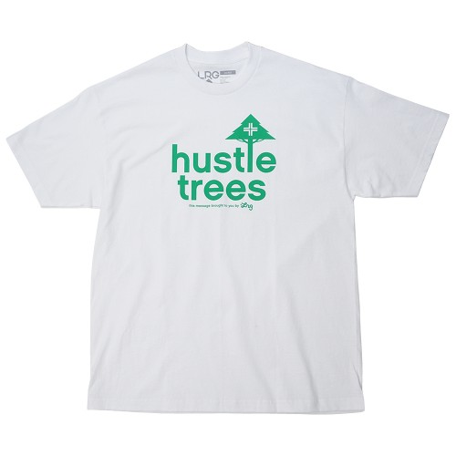 LRG RC Hustle Trees Tee bílé / zelené