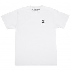 LRG Logo Plus Tee white