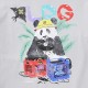 LRG Panda Crate Dig SS Tee šedé