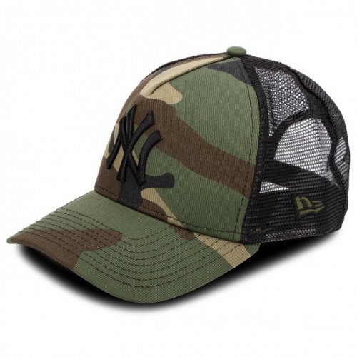 New Era Clean trucker NEYYAN camo zelená / černá