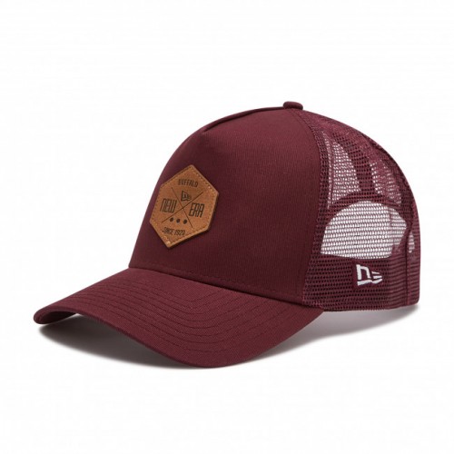 New Era 940 Af trucker Heritage Patch vínová