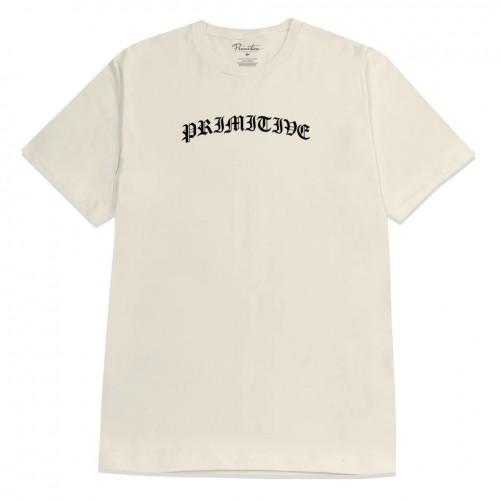 Primitive Exchange Tee krémové