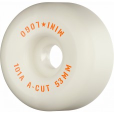 Kolečka Mini Logo A-CUT "2" 53mm X 101 WHITE