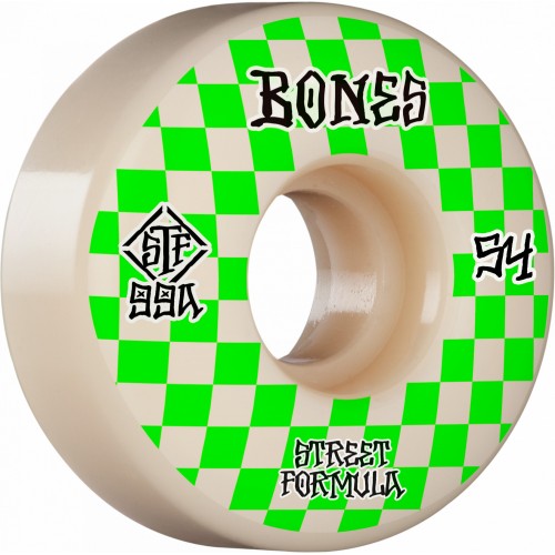 BONES WHEELS STF Patterns V3 SLIMS 54mm 99a 4pk