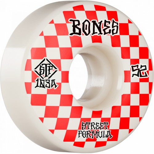 BONES WHEELS STF Patterns V3 SLIMS 52mm 103a 4pk