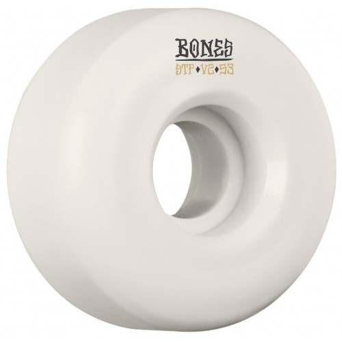 BONES WHEELS STF Blanks Skateboard Wheels V2 53mm 103A 4pk