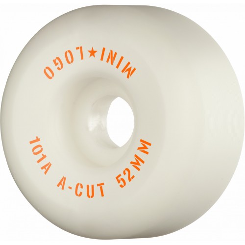 Mini Logo A-CUT "2" 52mm X 101 WHITE Wheels