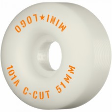 MiniLogo C-CUT "2" 51mm X 101 WHITE Wheels 