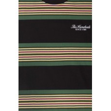 The Hundreds Pier LS Tee černé / žluté / zelené