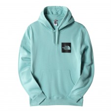 The North Face Fine Hoodie tyrkysová