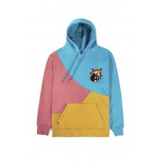 The Hundreds Harbor Pullover modrá / růžová / žlutá