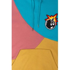 The Hundreds Harbor Pullover modrá / růžová / žlutá