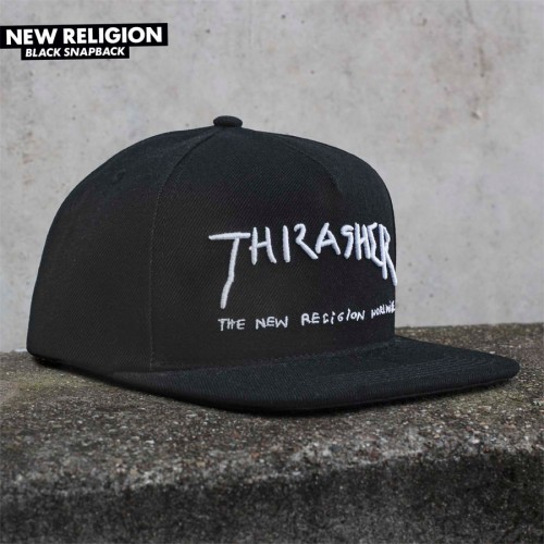 Kšiltovka Thrasher New Religion Black S17