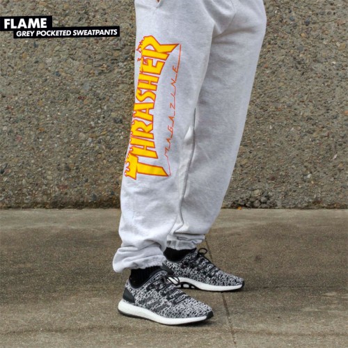 Thrasher Flame Sweatpants Spring 2018