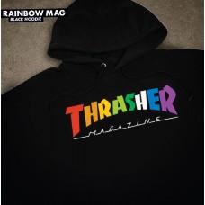 Hood Thrasher Rainbow Black Holiday 2020