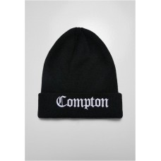 Urban Classics Compton Heavy Knit Beanie černý