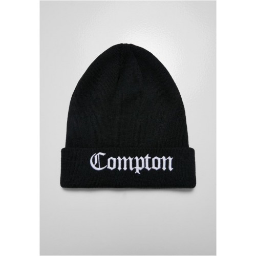 Urban Classics Compton Heavy Knit Beanie černý
