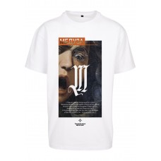 Urban Classics Dusa Painting Oversize Tee bílé