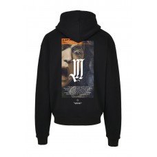 Urban Classics Dusa Painting Heavy Oversize Hoody černá